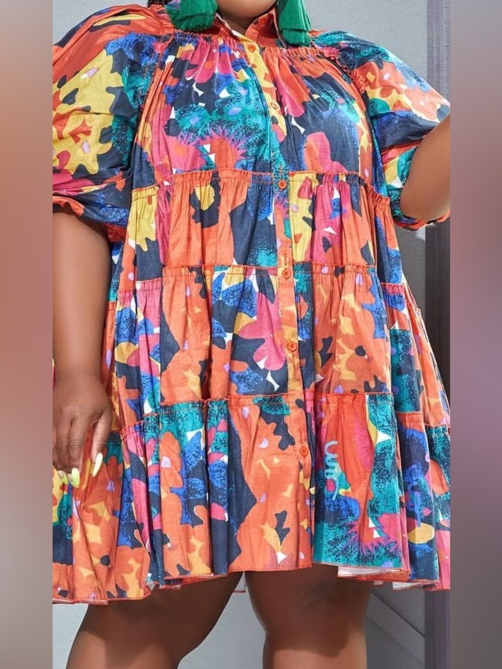 ✨ COLORFUL STATEMENT DRESS ALERT ✨ - Picture 6 of 6